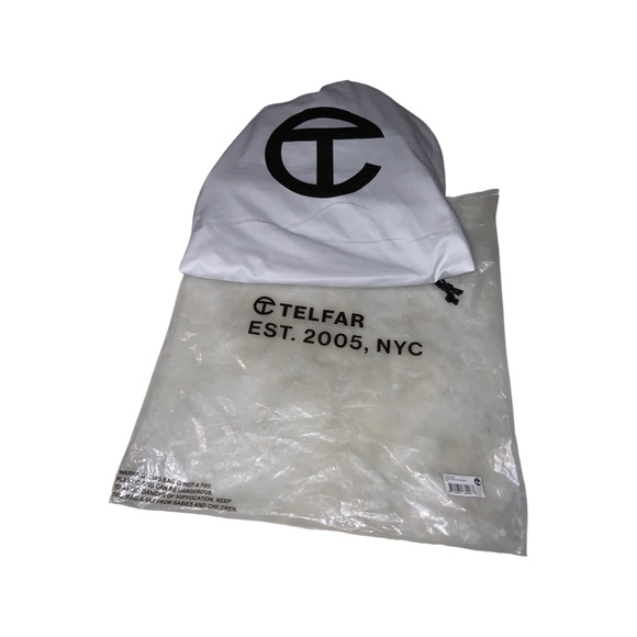 Telfar 🔥AUTHENTIC🔥 Preowned Medium Grey Shopping Bag EST. 2005, NYC 🚨SOLD🚨 - Picture 12 of 15